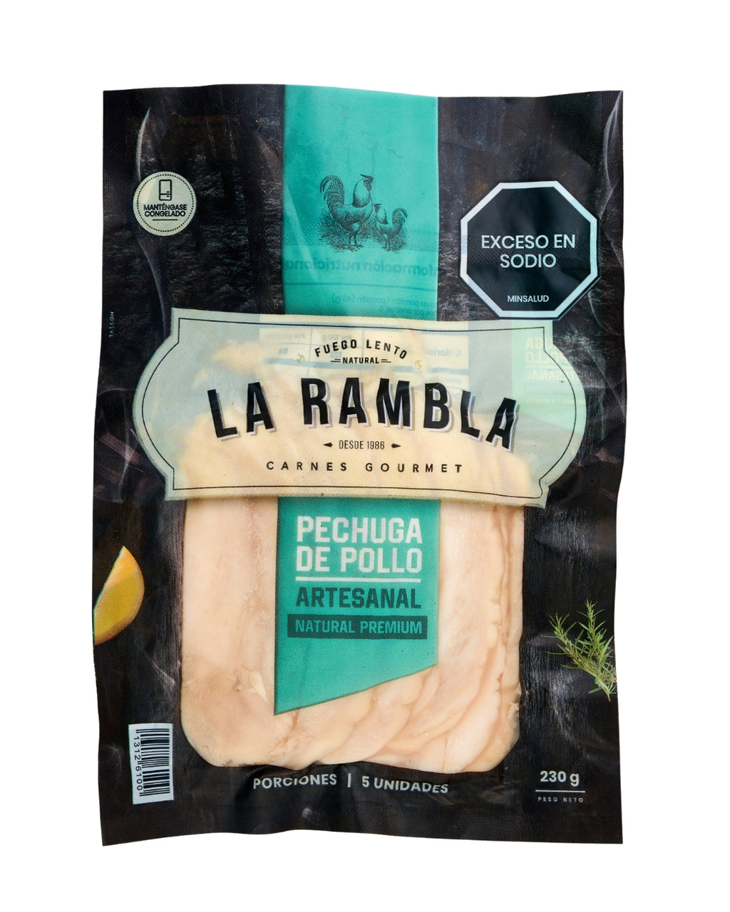 Pechuga de Pollo Natural Premium (Corte delgado)