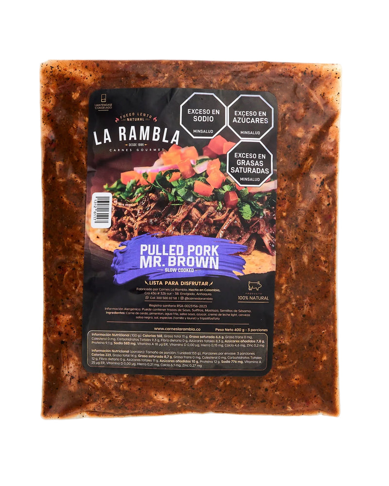 Pulled Pork Mr Brown (Desmechado)