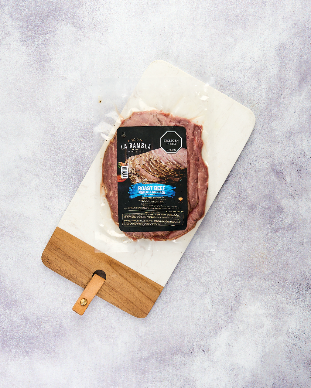 Roast beef Pimienta Mostaza  (Corte delgado)