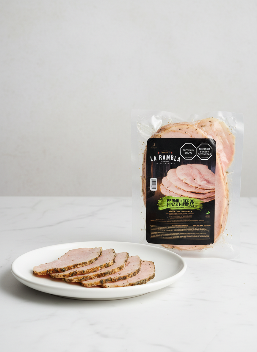 Pernil de cerdo finas hierbas  (Corte delgado)
